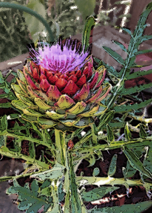 Celebrate the Artichoke! - Cosmic Art Prints