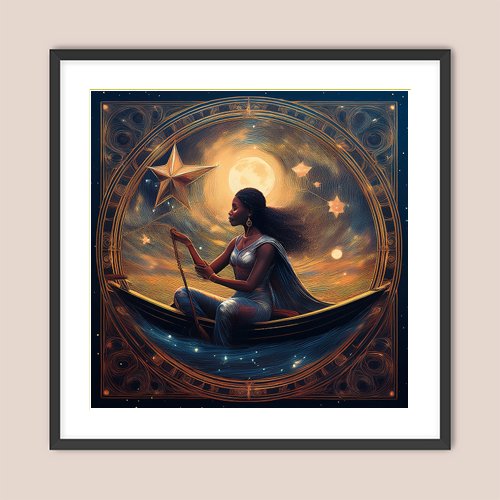 Cosmic Dreamcatcher - Art Print - Metal Poster - Canvas Wrap - Premium Framed Art Print