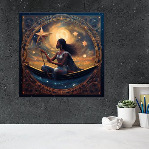 Cosmic Dreamcatcher - Art Print - Metal Poster - Canvas Wrap - Premium Framed Art Print