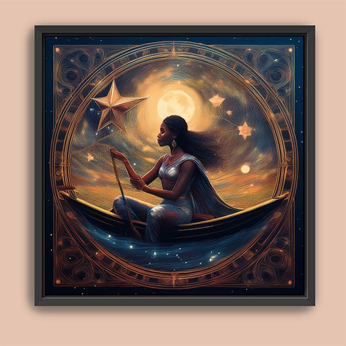 Cosmic Dreamcatcher - Art Print - Metal Poster - Canvas Wrap - Premium Framed Art Print