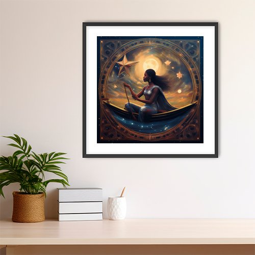 Cosmic Dreamcatcher - Art Print - Metal Poster - Canvas Wrap - Premium Framed Art Print