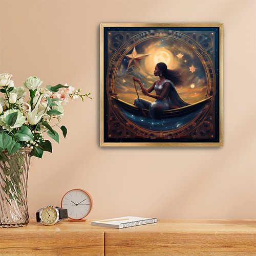 Cosmic Dreamcatcher - Art Print - Metal Poster - Canvas Wrap - Premium Framed Art Print