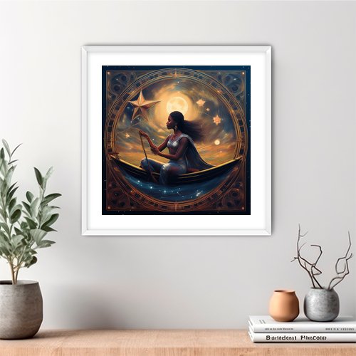 Cosmic Dreamcatcher - Art Print - Metal Poster - Canvas Wrap - Premium Framed Art Print