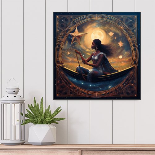 Cosmic Dreamcatcher - Art Print - Metal Poster - Canvas Wrap - Premium Framed Art Print