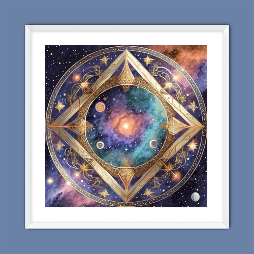 Cosmic Portal - Art Print - Metal Poster - Canvas Wrap - Premium Framed Art Print