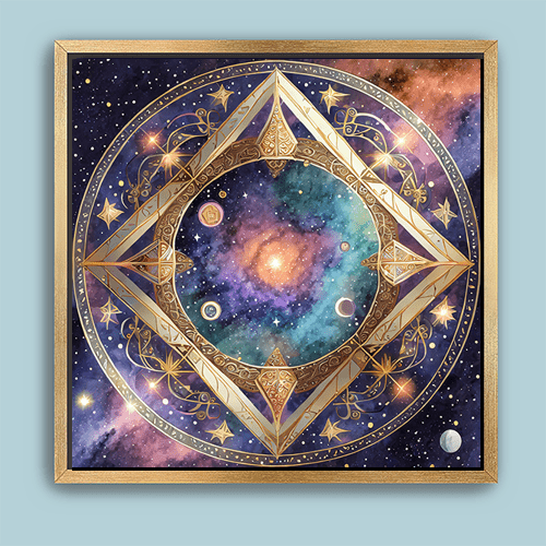 Cosmic Portal - Art Print - Metal Poster - Canvas Wrap - Premium Framed Art Print