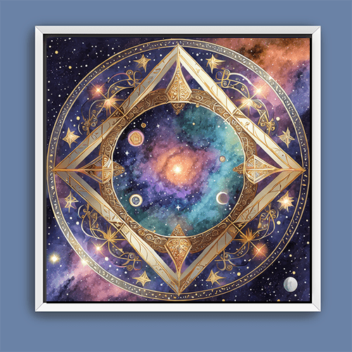 Cosmic Portal - Art Print - Metal Poster - Canvas Wrap - Premium Framed Art Print