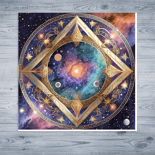 Cosmic Portal - Art Print - Metal Poster - Canvas Wrap - Premium Framed Art Print