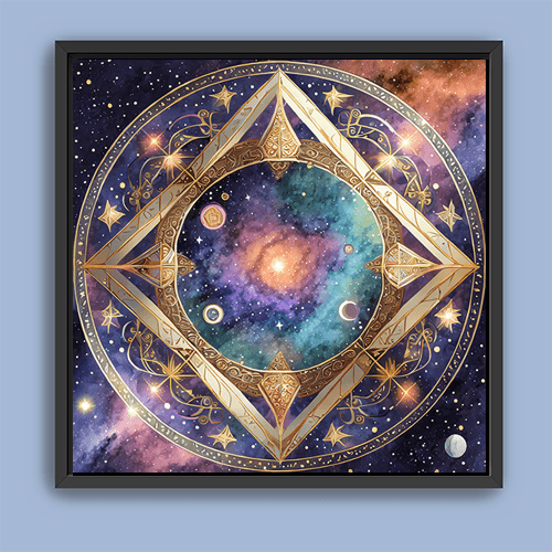 Cosmic Portal - Art Print - Metal Poster - Canvas Wrap - Premium Framed Art Print