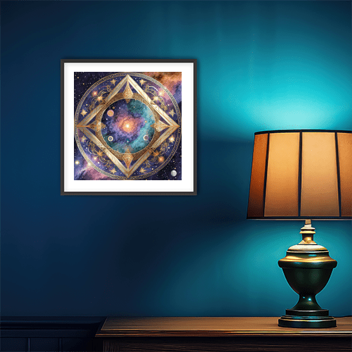Cosmic Portal - Art Print - Metal Poster - Canvas Wrap - Premium Framed Art Print
