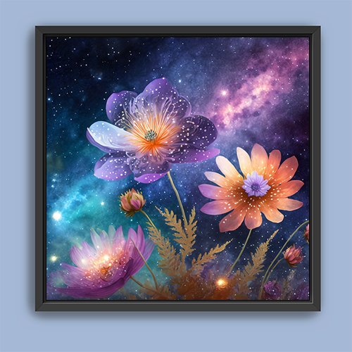 Purple Cosmos ~ Original Fine Art Flower selling Print