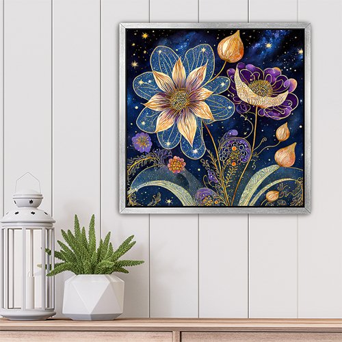 Flowers of the Night - Art Print - Metal Poster - Canvas Wrap - Premium Framed Art Print