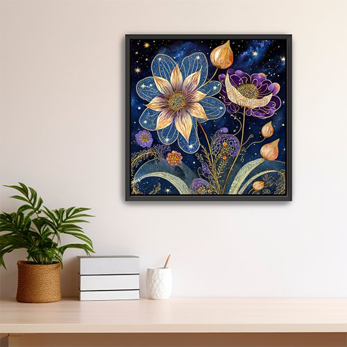 Flowers of the Night - Art Print - Metal Poster - Canvas Wrap - Premium Framed Art Print