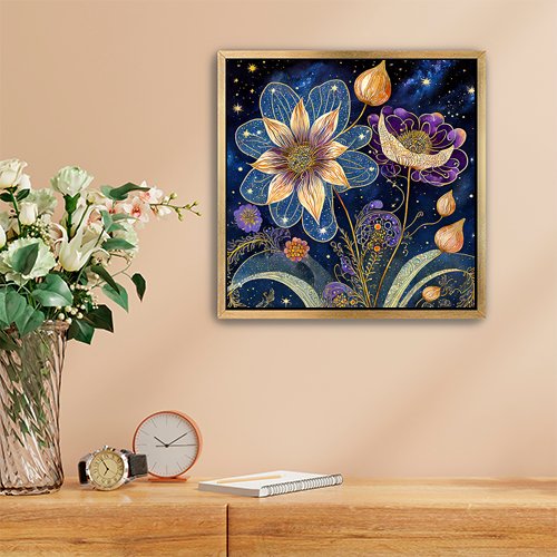 Flowers of the Night - Art Print - Metal Poster - Canvas Wrap - Premium Framed Art Print