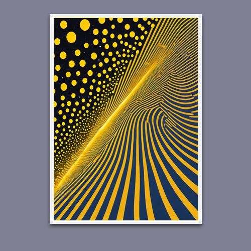 Greeting Card - Cosmic Comet - Premium Greeting Card