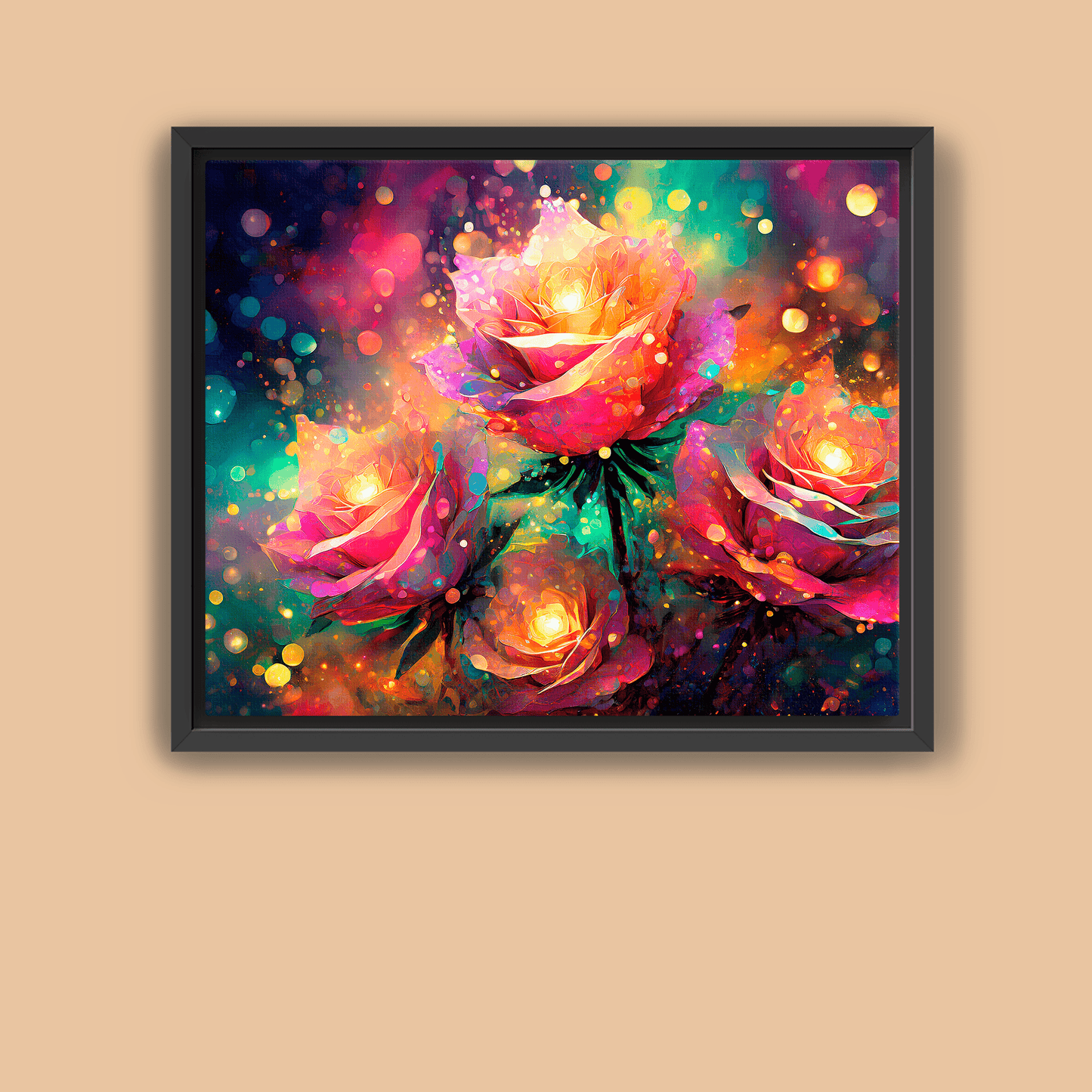 Roses of Infinity - Art Print - Metal Poster - Canvas Wrap - Premium Framed Art Print