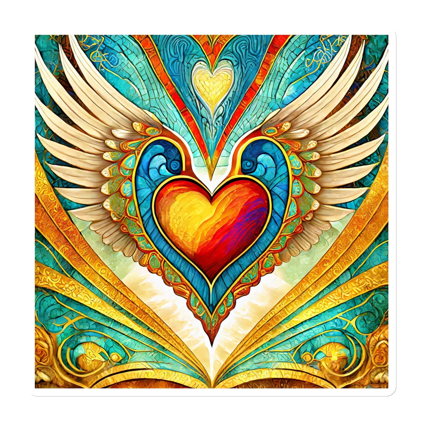 Soaring on Wings of Love - Magnet - Premium
