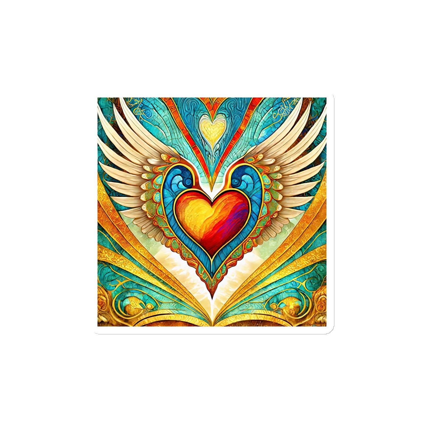 Soaring on Wings of Love - Magnet - Premium