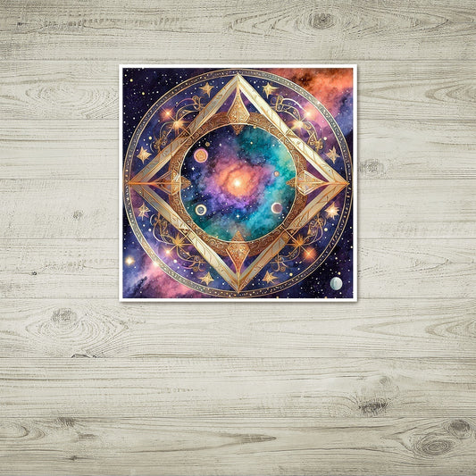 Cosmic Portal - Art Print - Unframed - Premium Unframed Art Print