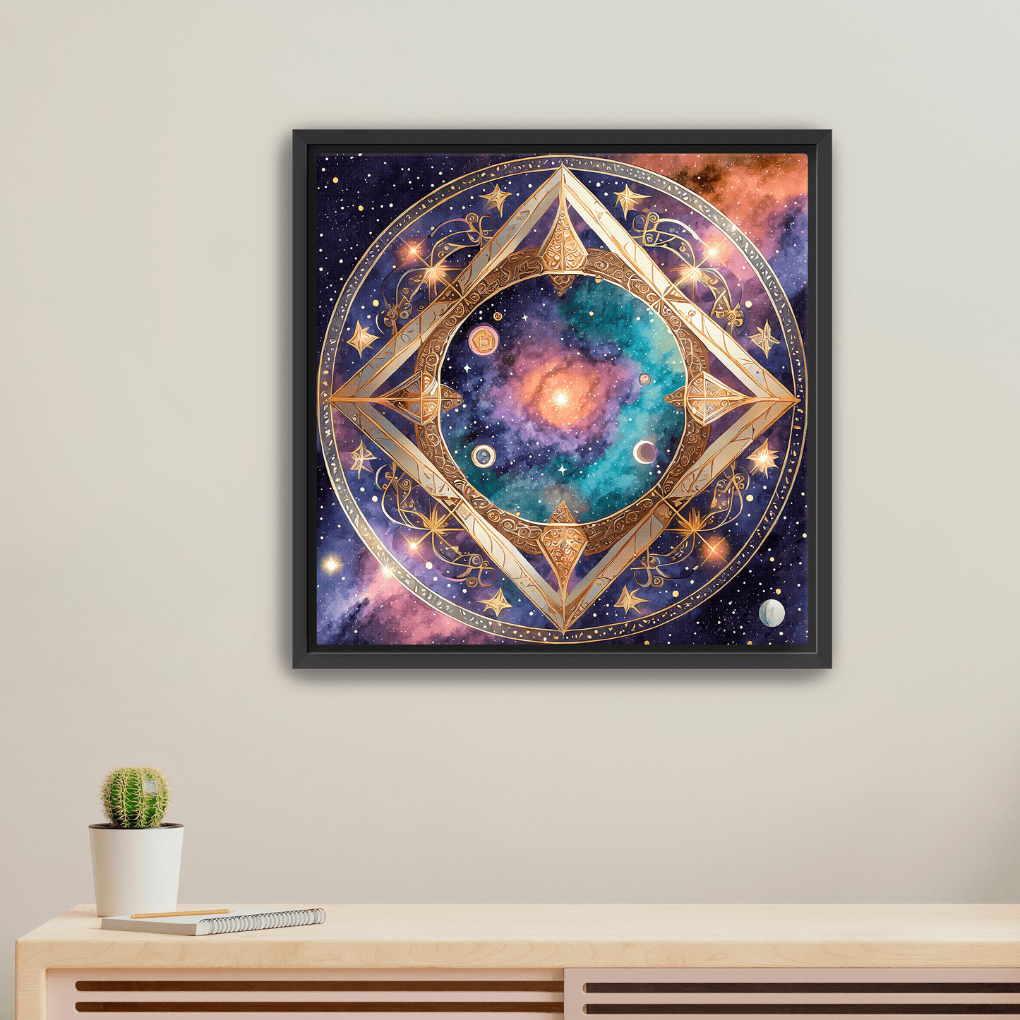 Cosmic Portal - Canvas Wrap - Premium Canvas Wrap