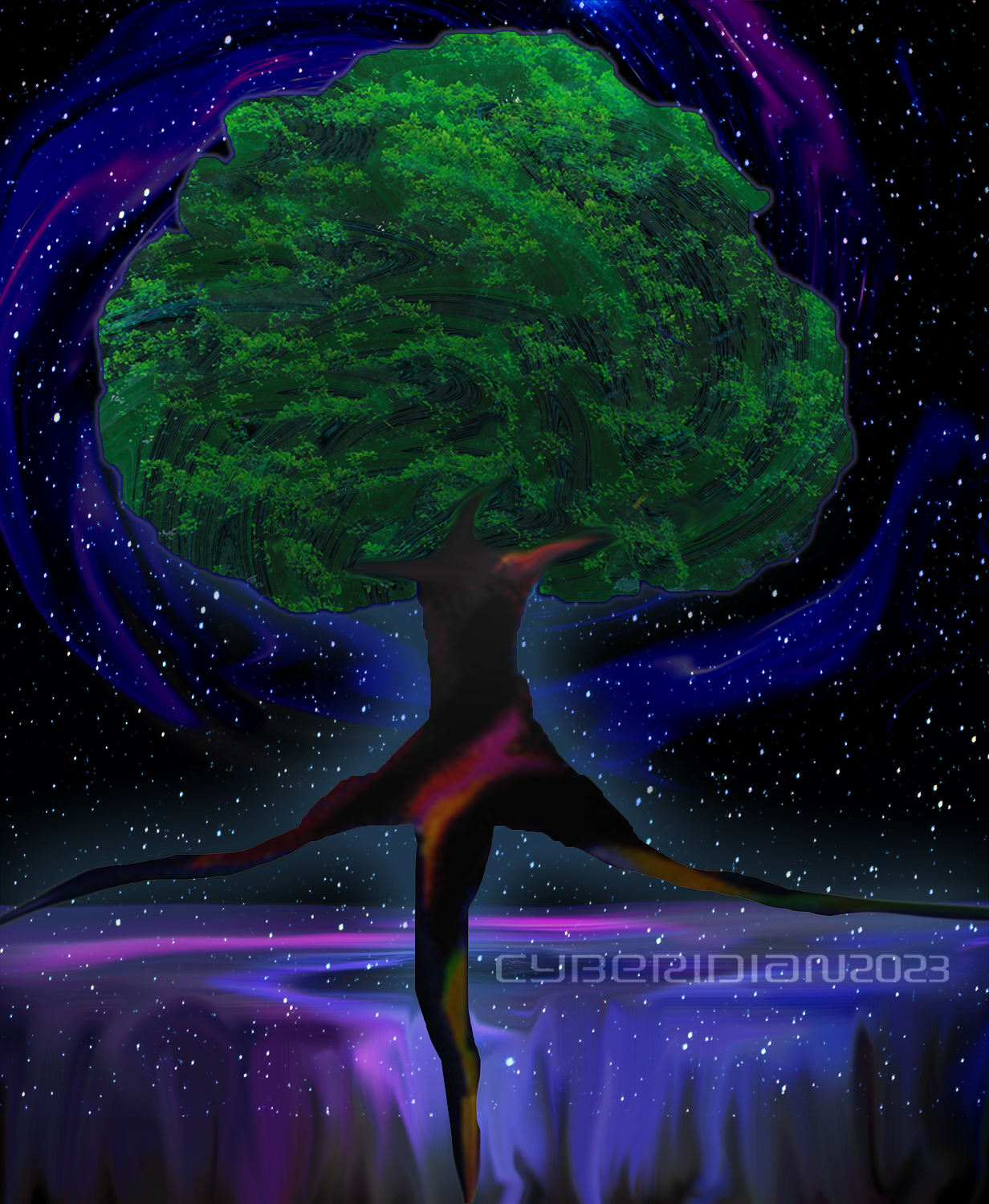 World Tree 2023 Canvas Print - Premium Art Print