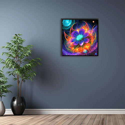 Astral Blossom - Art Print - Metal Poster - Canvas Wrap - Premium Framed Art Print