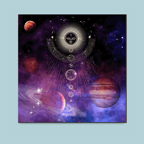 Celestial Energy - Art Print - Metal Poster - Canvas Wrap - Premium Framed Art Print