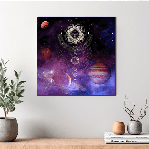 Celestial Energy - Art Print - Metal Poster - Canvas Wrap - Premium Framed Art Print