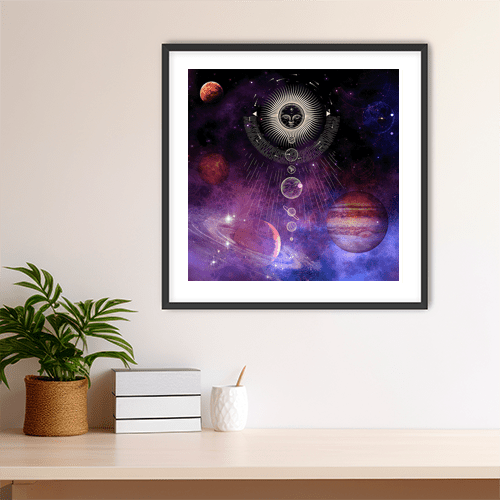 Celestial Energy - Art Print - Metal Poster - Canvas Wrap - Premium Framed Art Print