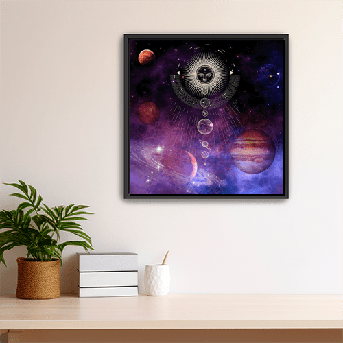 Celestial Energy - Art Print - Metal Poster - Canvas Wrap - Premium Framed Art Print