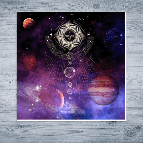 Celestial Energy - Art Print - Metal Poster - Canvas Wrap - Premium Framed Art Print