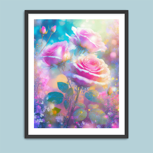 Celestial Garden - Art Print - Metal Poster - Canvas Wrap - Premium Framed Art Print