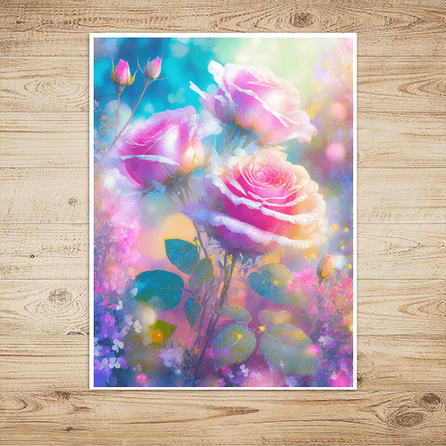 Celestial Garden - Art Print - Metal Poster - Canvas Wrap - Premium Framed Art Print