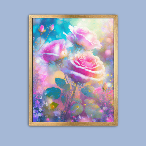 Celestial Garden - Art Print - Metal Poster - Canvas Wrap - Premium Framed Art Print