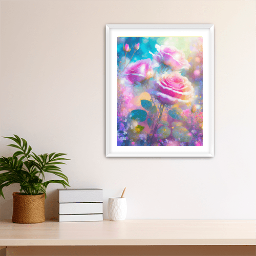 Celestial Garden - Art Print - Metal Poster - Canvas Wrap - Premium Framed Art Print