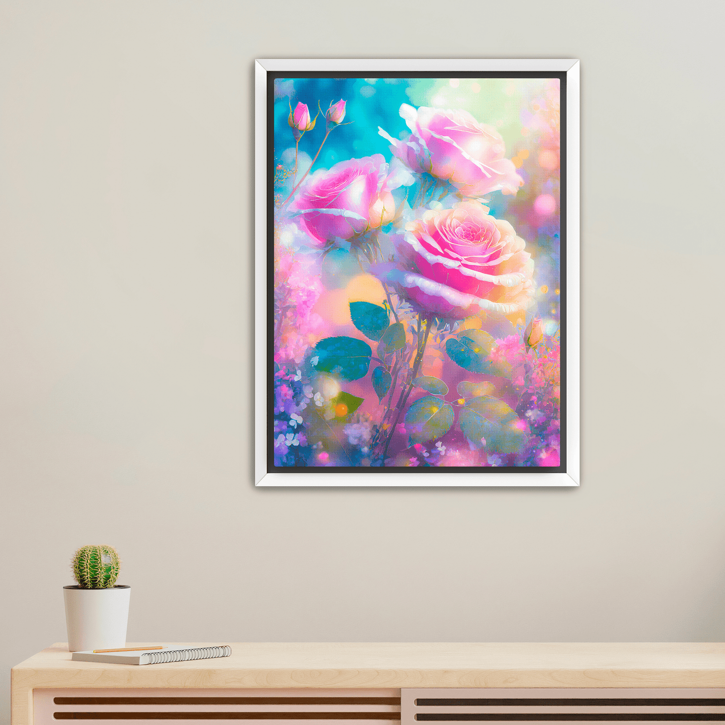 Celestial Garden - Art Print - Metal Poster - Canvas Wrap - Premium Framed Art Print