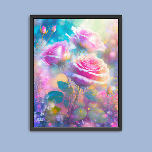 Celestial Garden - Art Print - Metal Poster - Canvas Wrap - Premium Framed Art Print