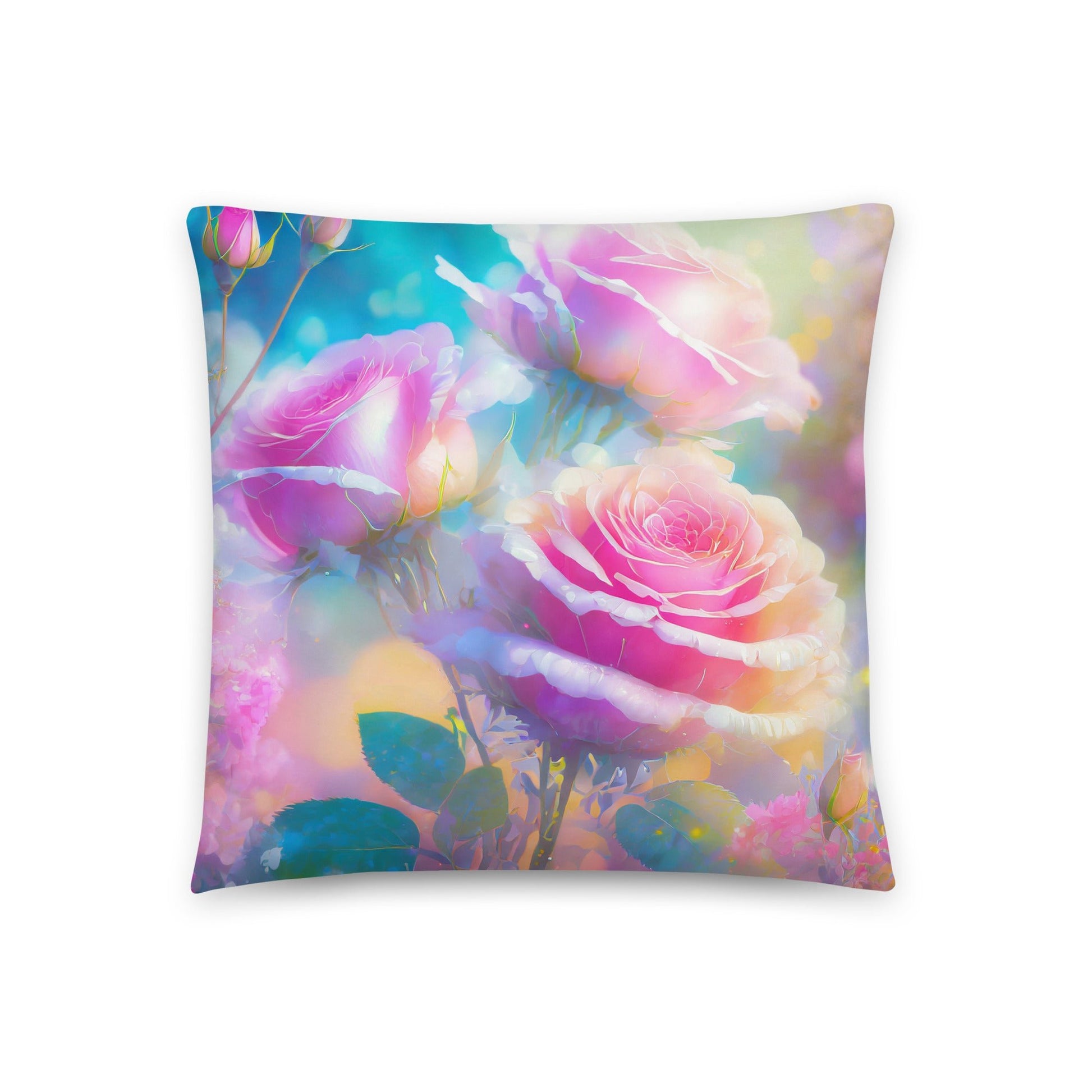 Celestial Garden - Throw Pillow - Premium Pillow