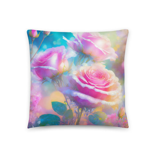 Celestial Garden - Throw Pillow - Premium Pillow