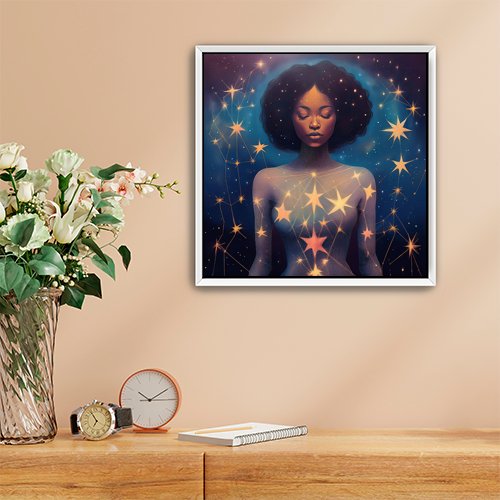 Celestial Goddess - Art Print - Metal Poster - Canvas Wrap - Premium Framed Art Print