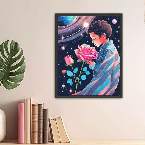 Child of the Cosmos - Art Print - Metal Poster - Canvas Wrap - Premium Framed Art Print