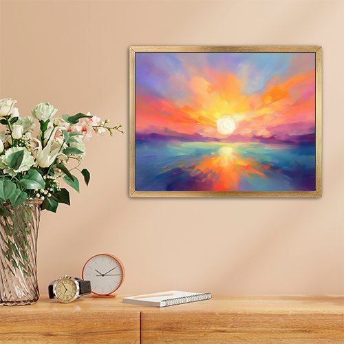 Colors of the Sun - Art Print - Metal Poster - Canvas Wrap - Premium Framed Art Print