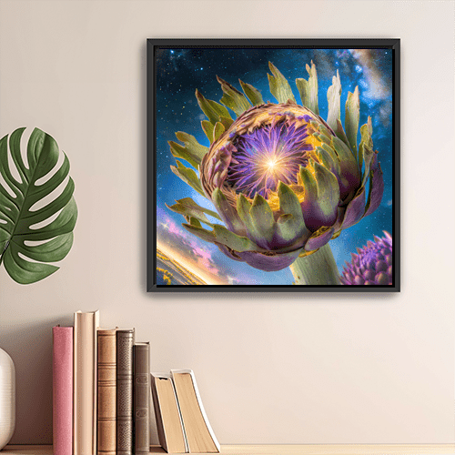 Cosmic Artichoke - Art Print - Metal Poster - Canvas Wrap - Premium Framed Art Print