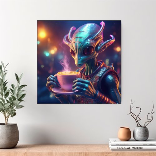 Cosmic Brew - Art Print - Metal Poster - Canvas Wrap - Premium Framed Art Print