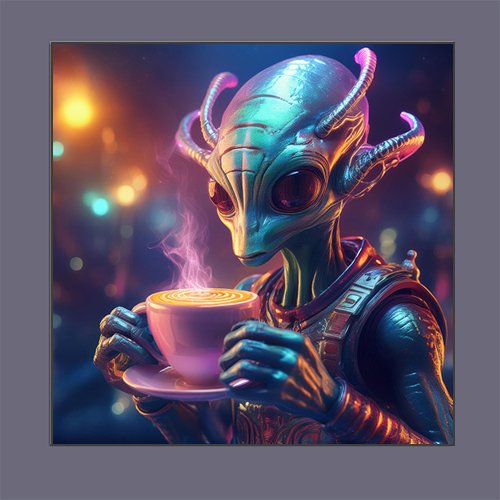 Cosmic Brew - Art Print - Metal Poster - Canvas Wrap - Premium Framed Art Print