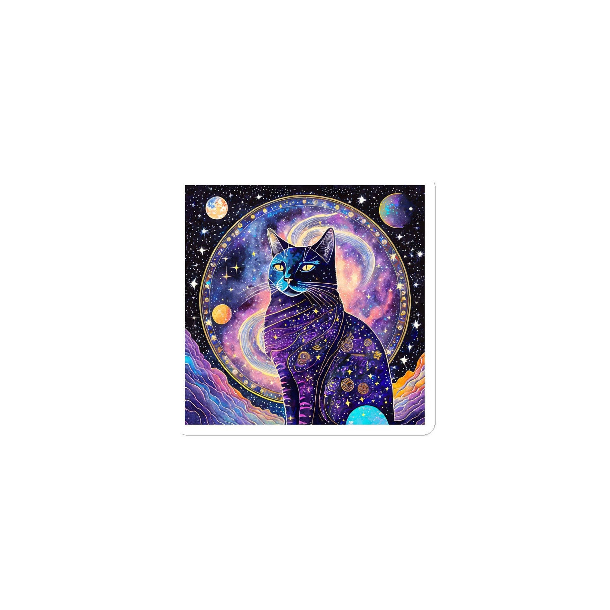 Cosmic Cat - Magnet - Premium Magnet