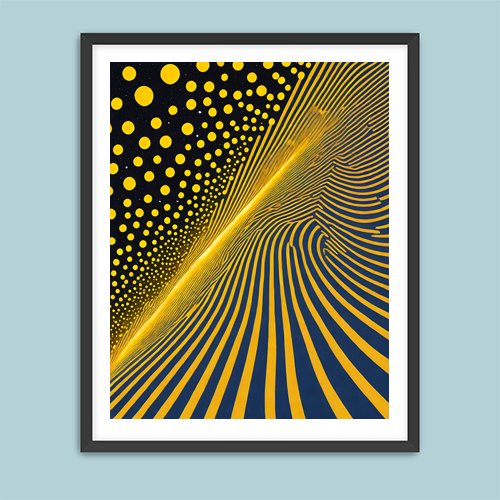 Cosmic Comet - Art Print - Metal Poster - Canvas Wrap - Premium Framed Art Print