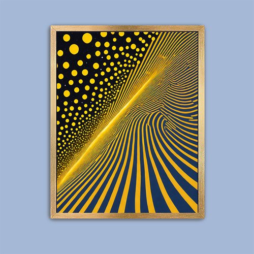 Cosmic Comet - Art Print - Metal Poster - Canvas Wrap - Premium Framed Art Print