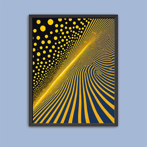 Cosmic Comet - Art Print - Metal Poster - Canvas Wrap - Premium Framed Art Print