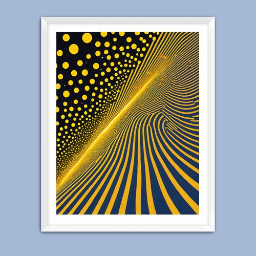 Cosmic Comet - Art Print - Metal Poster - Canvas Wrap - Premium Framed Art Print